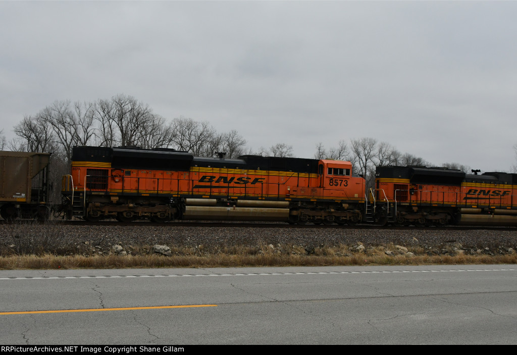 BNSF 8573 Roster shot